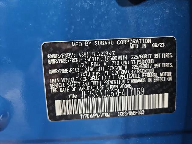 2024 Subaru Forester Wilderness