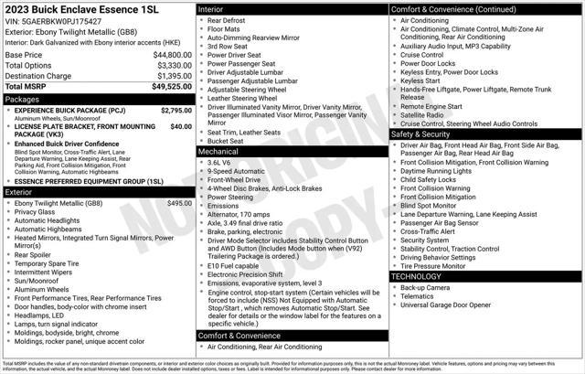 2023 Buick Enclave Essence FWD