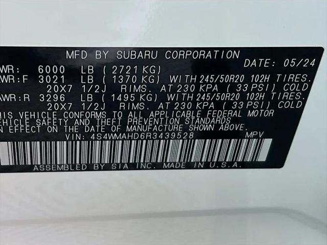 2024 Subaru Ascent Onyx Edition 7-Passenger