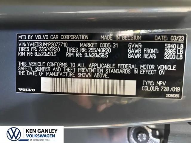 2023 Volvo XC40 Recharge Pure Electric Twin Ultimate