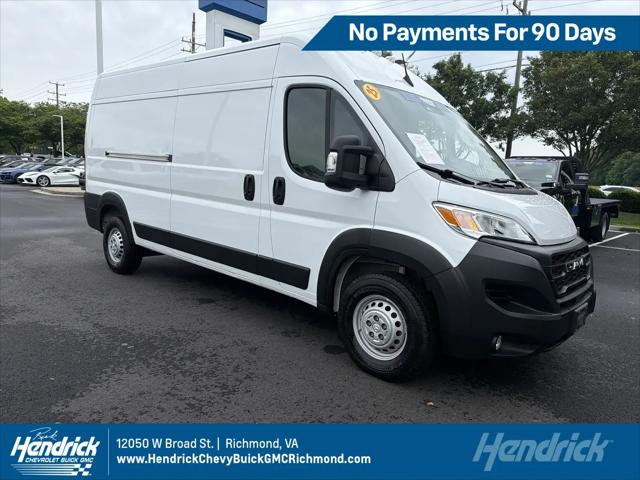 2025 Ram ProMaster 2500 Cargo Van Tradesman High Roof 159" WB w/Pass Seat for sale in Richmond, VA