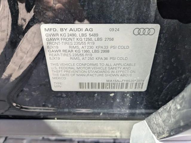 2025 Audi Q5 Sportback Premium Plus 45 TFSI S line quattro S tronic