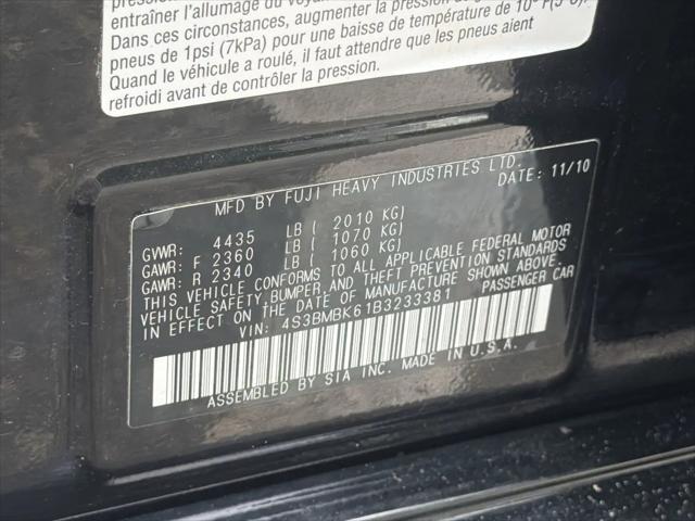 2011 Subaru Legacy 2.5i Limited