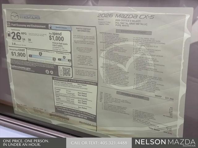 2026 Mazda CX-5 2.5 S Select