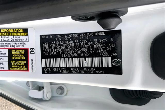 2023 Lexus ES 350 F SPORT Handling