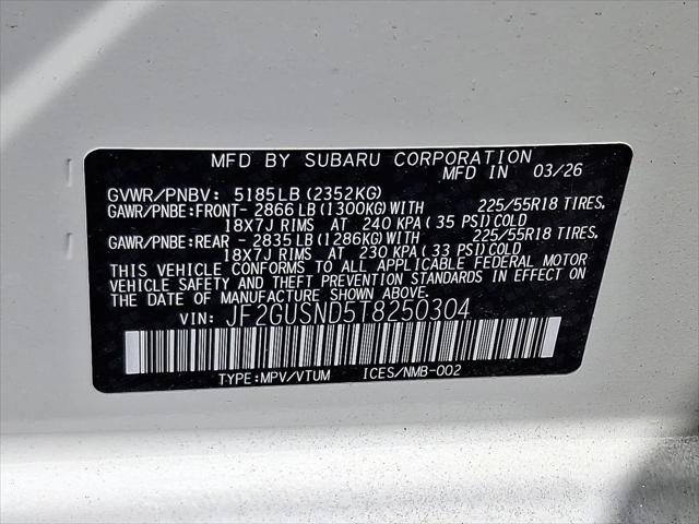 2026 Subaru Crosstrek Limited