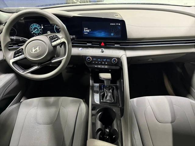 2024 Hyundai Elantra Hybrid Blue