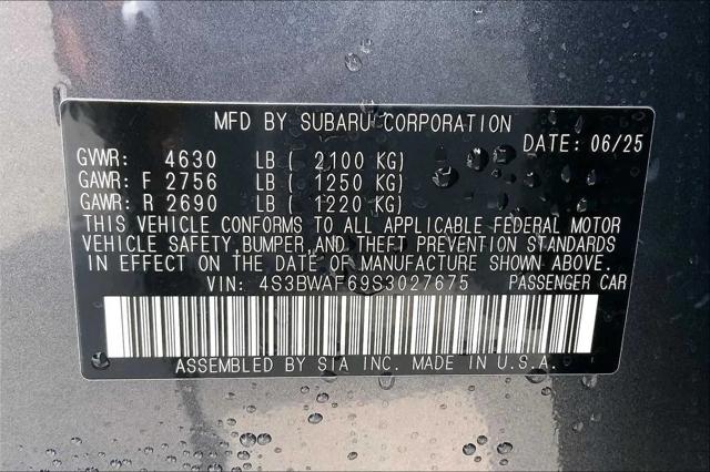 2025 Subaru Legacy Premium