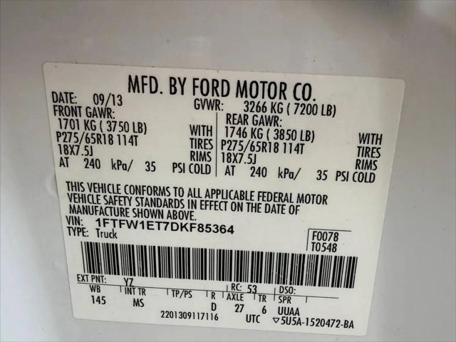 2013 Ford F-150 XLT