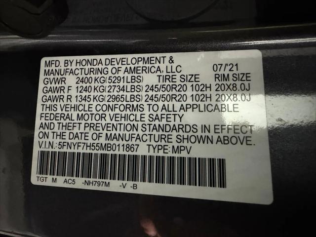 2021 Honda Passport 2WD EX-L
