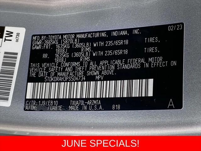 2023 Toyota Highlander XLE