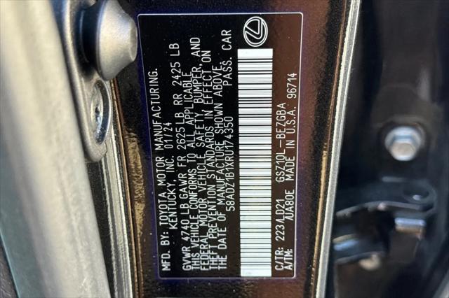 2024 Lexus ES 350 ES 350
