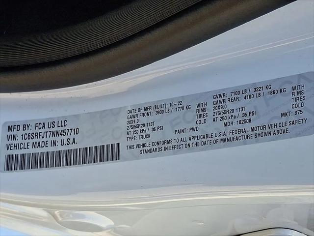 2022 Ram 1500 Laramie Crew Cab 4x4 5'7" Box