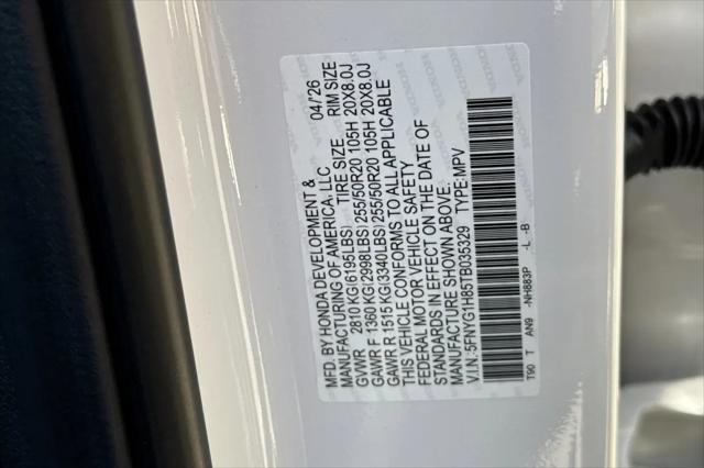 2026 Honda Pilot Elite