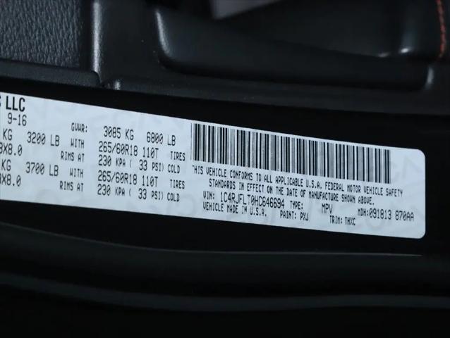 2017 Jeep Grand Cherokee Trailhawk 4x4