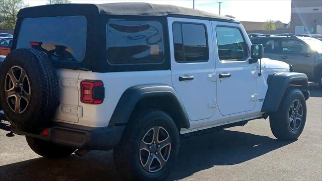 2018 Jeep Wrangler Unlimited Sport S 4x4