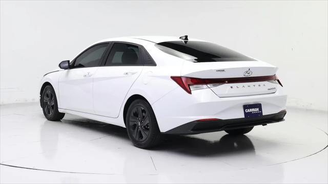 2023 Hyundai Elantra Hybrid Blue