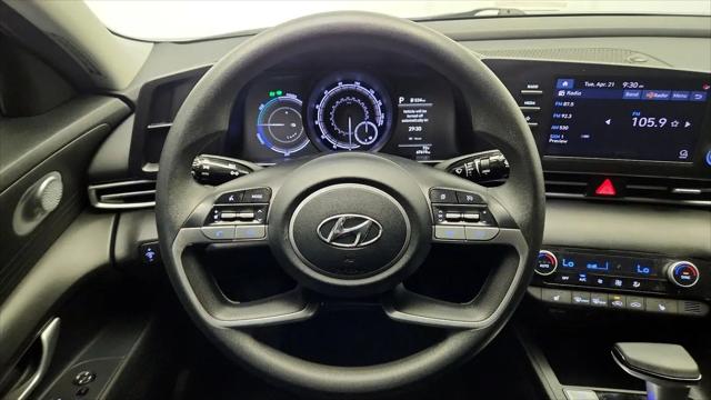 2023 Hyundai Elantra Hybrid Blue