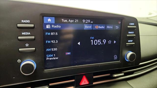 2023 Hyundai Elantra Hybrid Blue