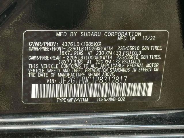 2023 Subaru Crosstrek Limited