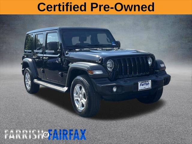 2022 Jeep Wrangler Unlimited Sport S 4x4