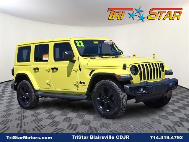2022 Jeep Wrangler Unlimited Sahara Altitude 4x4 2022 Jeep Wrangler Unlimited Sahara Altitude 4x4