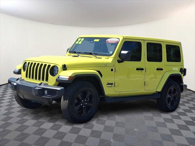 2022 Jeep Wrangler Unlimited Sahara Altitude 4x4 2022 Jeep Wrangler Unlimited Sahara Altitude 4x4