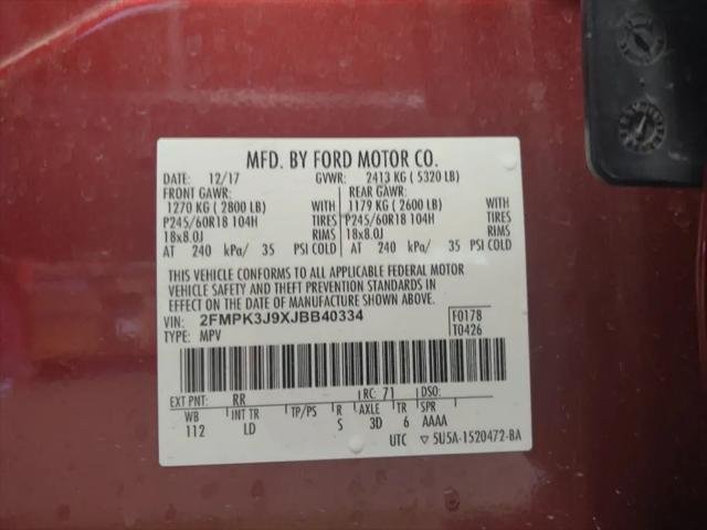 2018 Ford Edge SEL