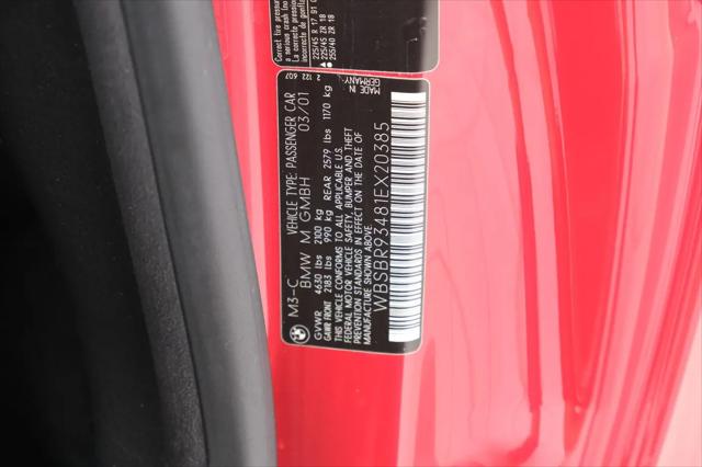 2001 BMW M3 Standard