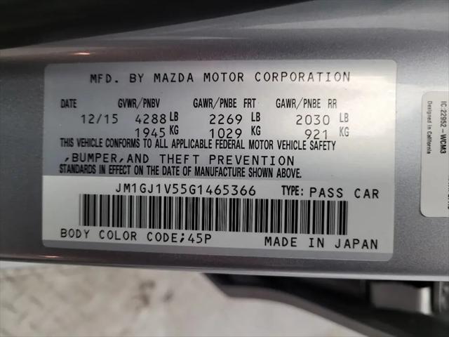 2016 Mazda Mazda6 i Touring