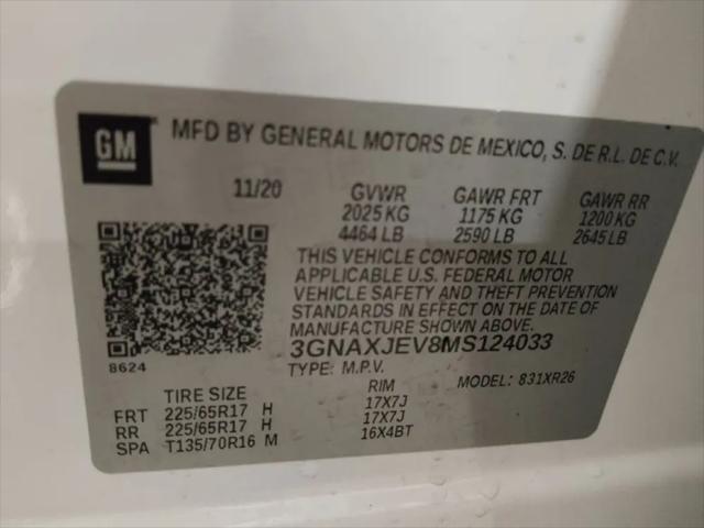 2021 Chevrolet Equinox FWD 2FL
