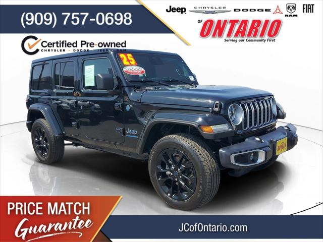 2025 Jeep Wrangler 4xe Sahara 4xe for sale in Ontario, CA