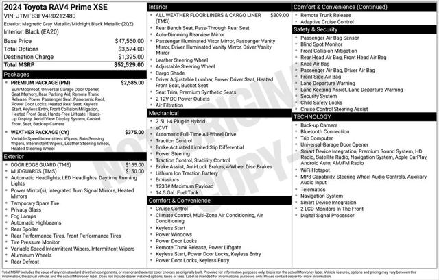2024 Toyota RAV4 Prime XSE