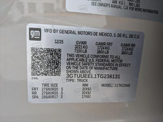 2026 GMC Sierra 1500 Crew Cab, Short Bed, AT4, 4WD