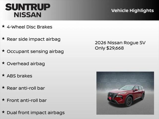 2026 Nissan Rogue SV