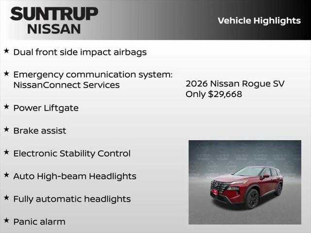 2026 Nissan Rogue SV