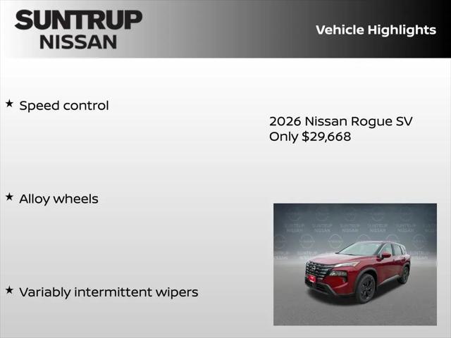 2026 Nissan Rogue SV