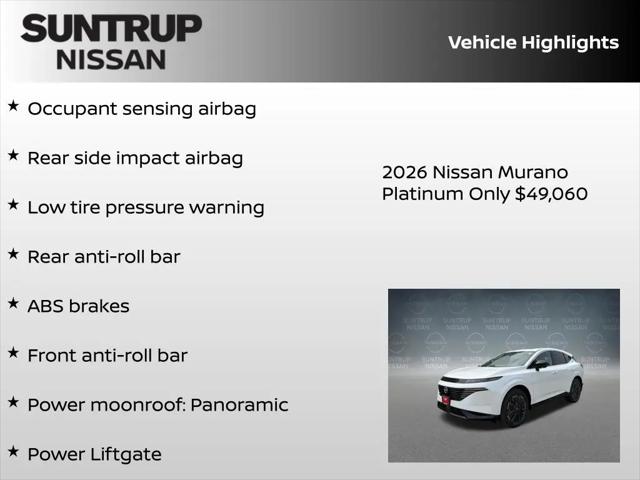 2026 Nissan Murano Platinum