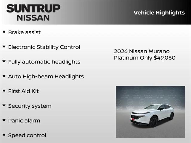 2026 Nissan Murano Platinum