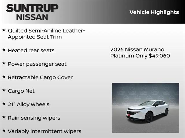 2026 Nissan Murano Platinum
