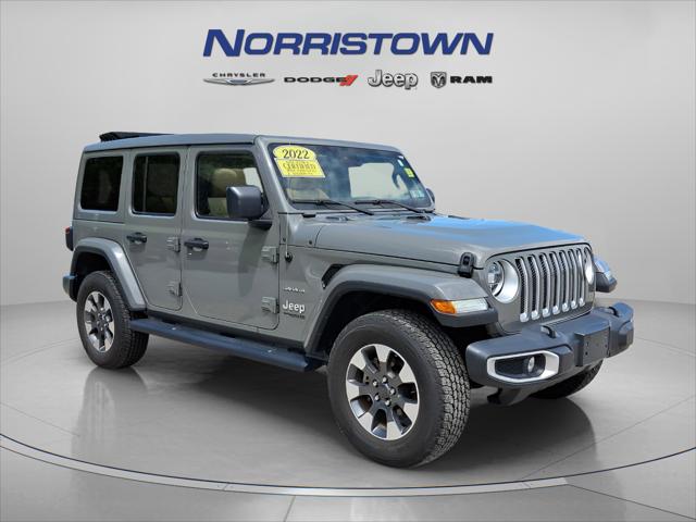 2022 Jeep Wrangler Unlimited Sahara 4x4 2022 Jeep Wrangler Unlimited Sahara 4x4