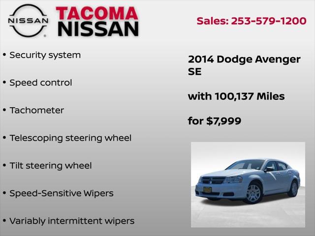 2014 Dodge Avenger SE