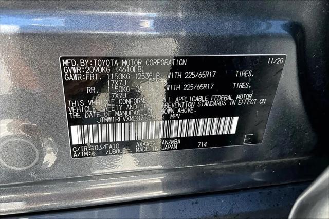 2021 Toyota RAV4 XLE