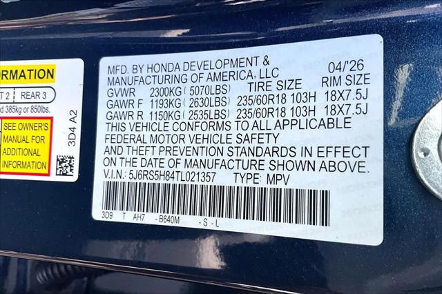 2026 Honda CR-V Hybrid 2WD Sport-L