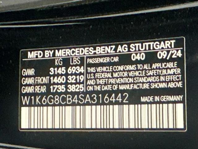 2025 Mercedes-Benz AMG S 63 E 4MATIC
