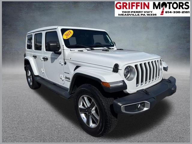 2018 Jeep Wrangler Unlimited Sahara 4x4