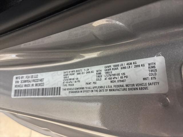2024 Ram 2500 Tradesman Regular Cab 4x4 8' Box