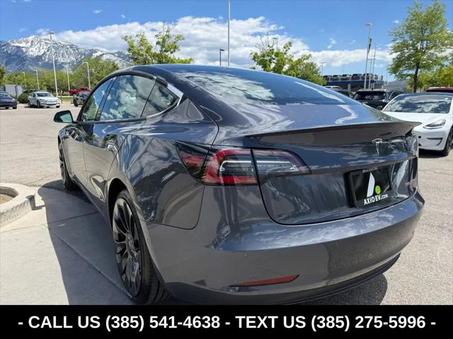 2022 Tesla Model 3 Performance Dual Motor All-Wheel Drive