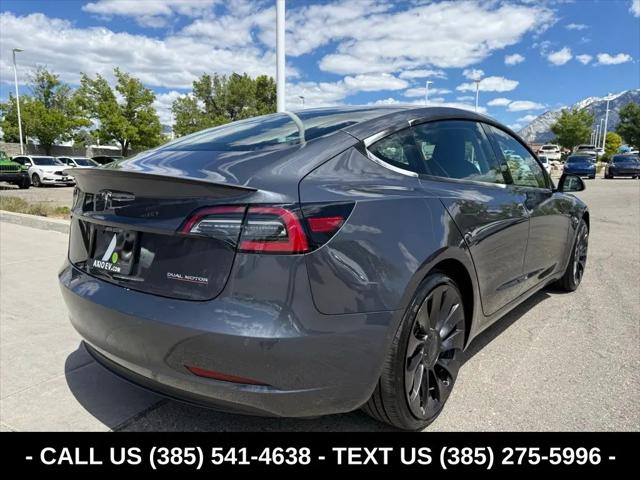 2022 Tesla Model 3 Performance Dual Motor All-Wheel Drive