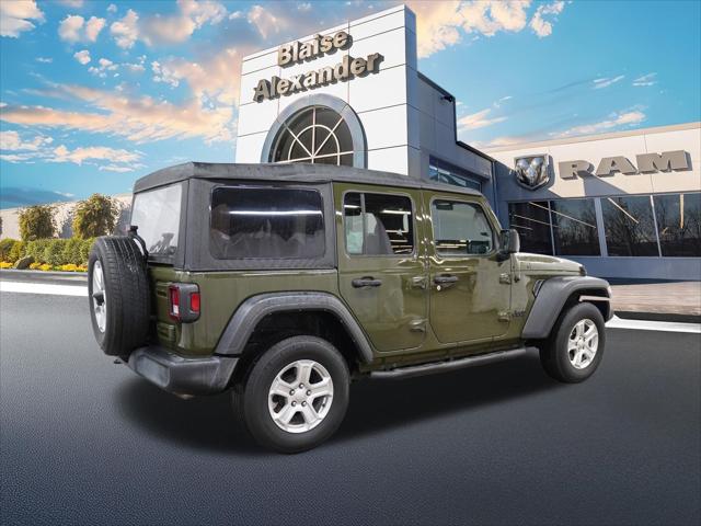 2022 Jeep Wrangler Unlimited Sport S 4x4 2022 Jeep Wrangler Unlimited Sport S 4x4